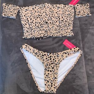 Two piece bathing suit